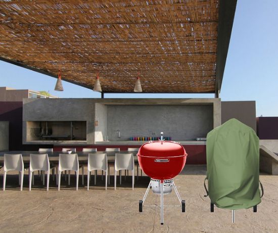 Imagen de Funda Protectora para Asador Tipo Weber Kettle 22 pulgadas, RMS Innova, línea Luxury