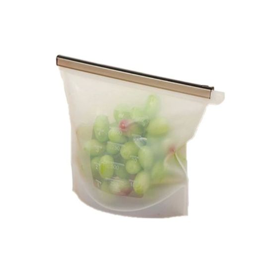 Imagen de Bolsa De Silicon Tipo Ziploc De 1 Litro