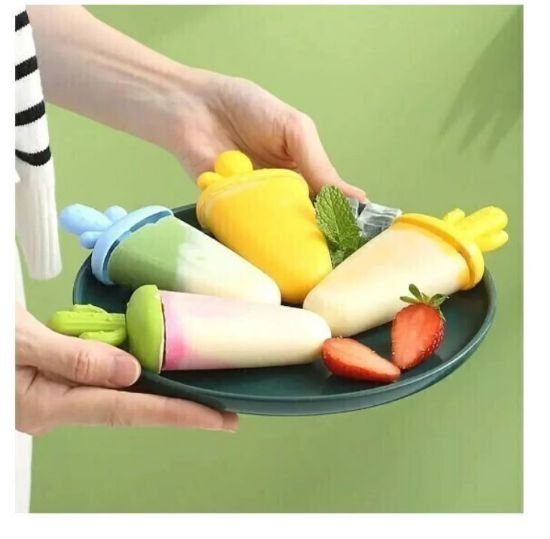 Imagen de Molde Para Paletas de Hielo en Forma con Palito de Cactus