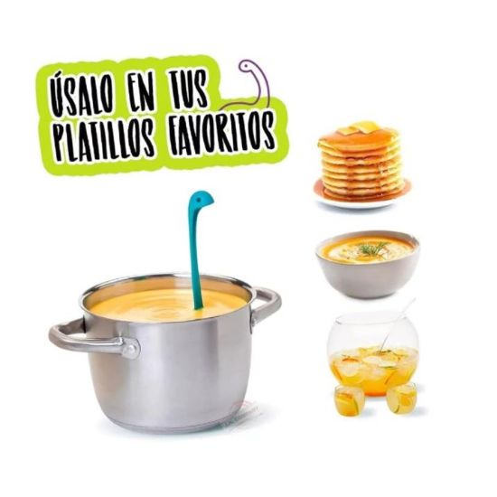 Imagen de Cuchara Para Servir Sopa en Forma de Dinosaurio