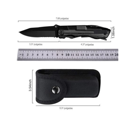 Imagen de Alicates multifuncionales exteriores herramienta mano portátil aire libre destornillador emergencia