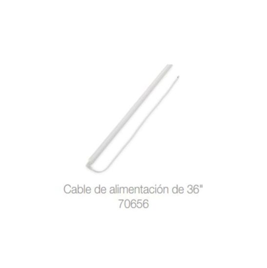 Imagen de Cable de alimentación de 36" LNT5-36IN-PWR-DIM Accesorio Verbatim 70656