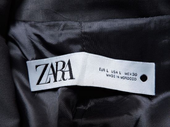 Imagen de Saco Zara Talla 40 (grande) Hombre Original Gris