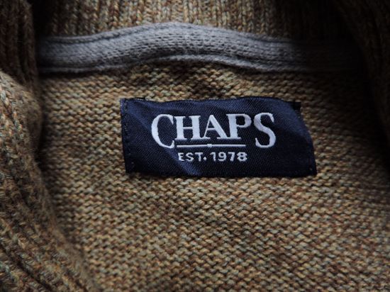 Imagen de Suéter Chaps Talla Grande Hombre Original Café