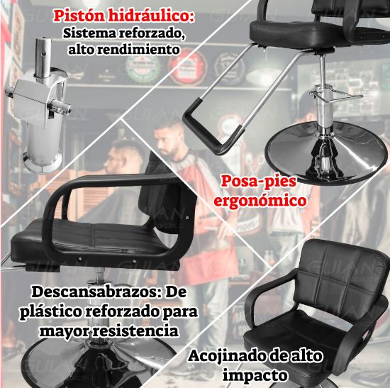 Imagen de Sillón de Barberia GNB121
