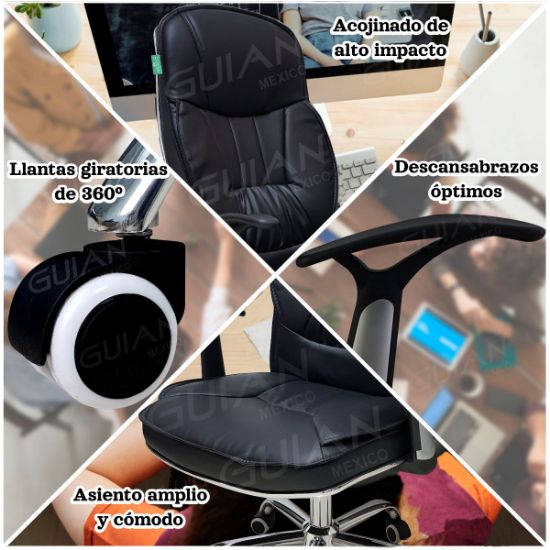 Imagen de SILLA GNSV35 NEGRA
