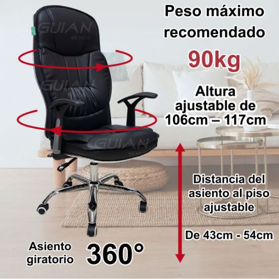 Imagen de SILLA GNSV35 NEGRA