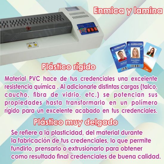 Imagen de LAMINADORA DE CREDENCIALES