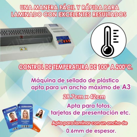 Imagen de LAMINADORA DE CREDENCIALES