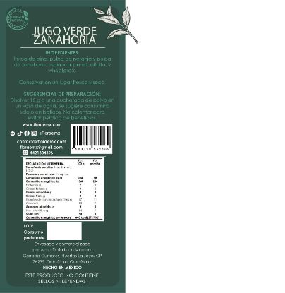Imagen de Jugo Verde Zanahoria