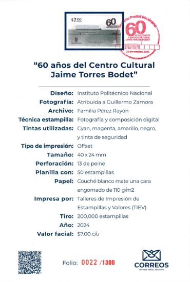 Imagen de 60 años del Centro Cultural Jaime Torres Bodet