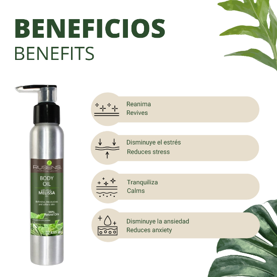 Imagen de Aceite Corporal Melisa Cítrico - 120ml