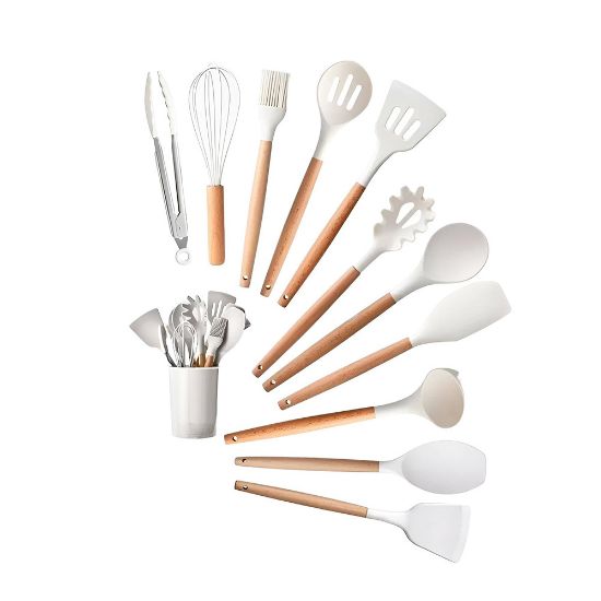 Imagen de SET DE 12 UTENSILIOS DE COCINA 