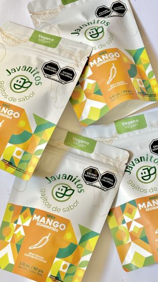 Imagen de Mango con chile deshidratado (paquete de 10 piezas)