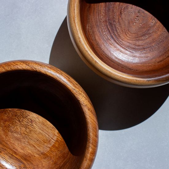 Imagen de ENSALADERA MADERA VETA