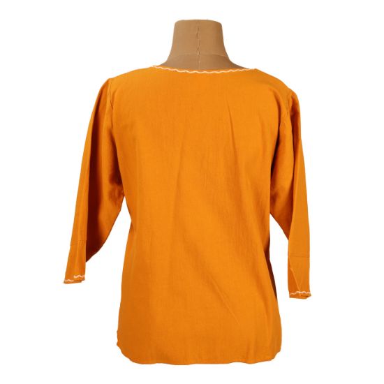 Imagen de Blusa bordado rústico, hecho a mano 