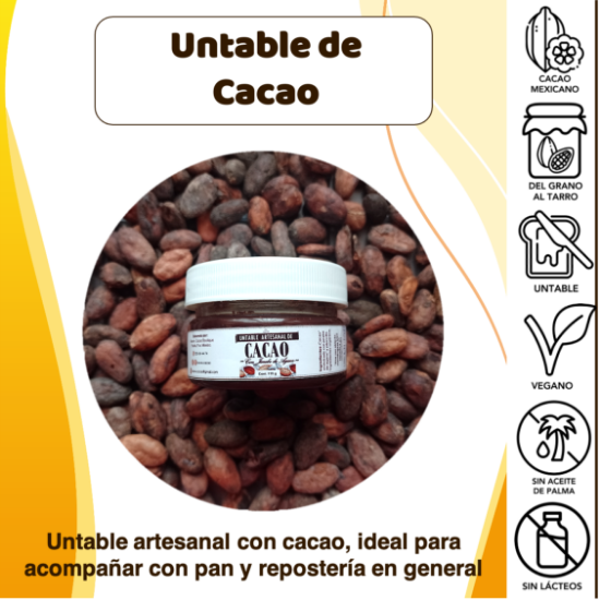 Imagen de Untable Artesanal de Cacao (110 g)