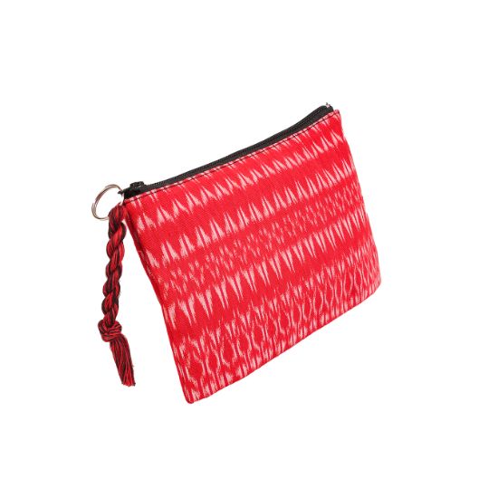 Imagen de Estuche de rebozo roji-blanco