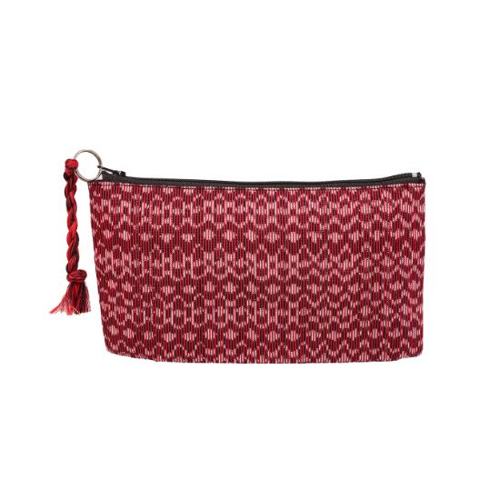 Imagen de Estuche de rebozo ondas rojas 