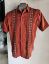 Imagen de Guayabera de Lino Terracota Manga Corta