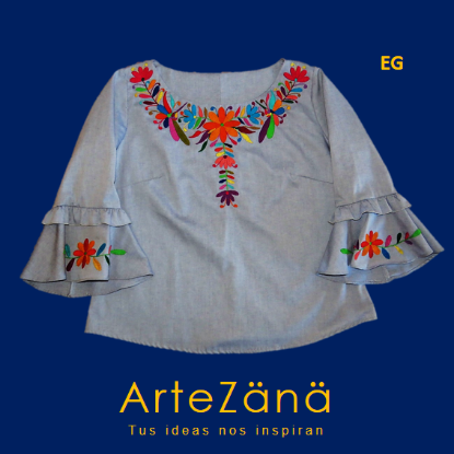 Imagen de Blusa con tenangos EG