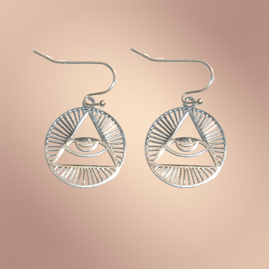 Imagen de 1 Dije Ojo de Dios + Santisima Trinidad 20x20mm Curado o Intensionado Acero Inoxidable Alta Durabilidad en Pulsera o Llavero o Collar+4 Modelos para Escoger -x1-Lopi-12V