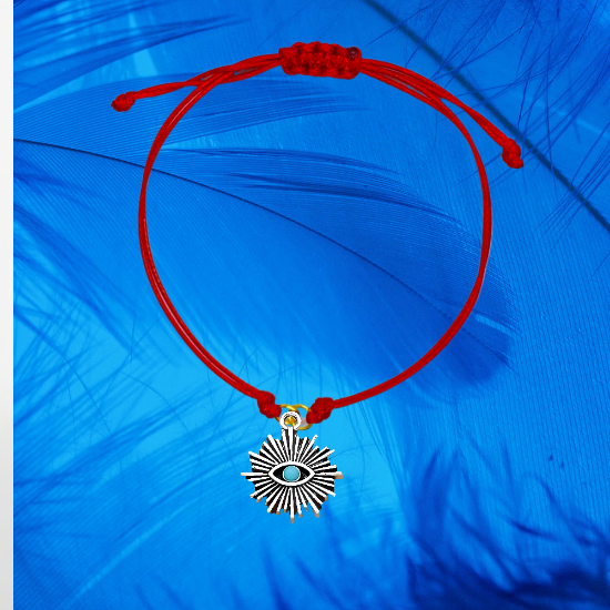 Imagen de 1 Dije Ojo de Dios + Santisima Trinidad 20x20mm Curado o Intensionado Acero Inoxidable Alta Durabilidad en Pulsera o Llavero o Collar+4 Modelos para Escoger -x1-Lopi-12V