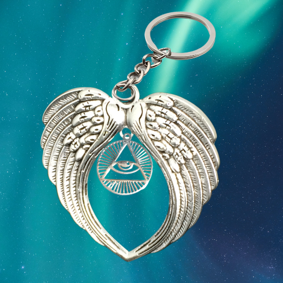 Imagen de 1 Dije Ojo de Dios + Santisima Trinidad 20x20mm Curado o Intensionado Acero Inoxidable Alta Durabilidad en Pulsera o Llavero o Collar+4 Modelos para Escoger -x1-Lopi-12V