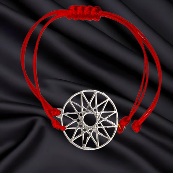 Imagen de 1 Dije Curado o Intensionado Estrella de 12 Puntas o Estrella de Dios 30x30mm el mas Completo y Poderoso Simbolo Protector de Acero Inoxidable en Pulsera, LLavero  o Collar-X1-Lopi