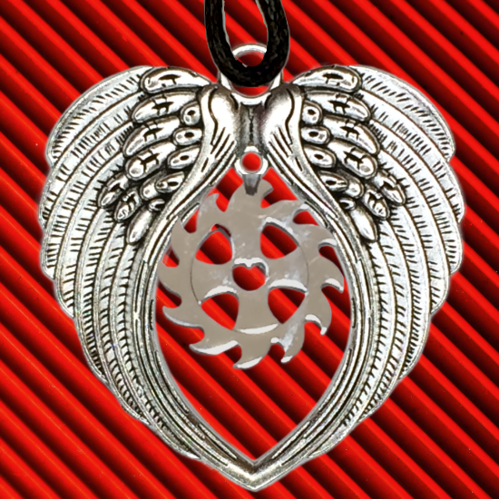 Imagen de 1 Cruz Orlada Acero Inoxidable Poderosisimo Talisman Protector  Curado e Intensionado, Alta Durabilidad En Collar o Llavero o en Alas de Angel x1-Lopi-12V