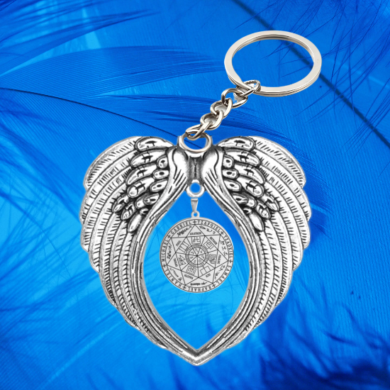 Imagen de 1 Poderoso Dije Activado 7 Arcangeles (PROTECCION DE LOS 7 ARCANGELES) Dije Solo o en Alas de Angel en Collar o Llavero+ 4 Modelos a Escoger X17Arc 
