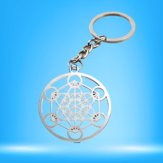 Imagen de CUBO Metatro o  ARCANGEL METATRON Curado En Anillo o Espanta Espiritus o Llavero o Pulsera o Collar Alta  Durabilidad + 6 Modelos A Escoger Símbolo de Protección -X1-Lopi