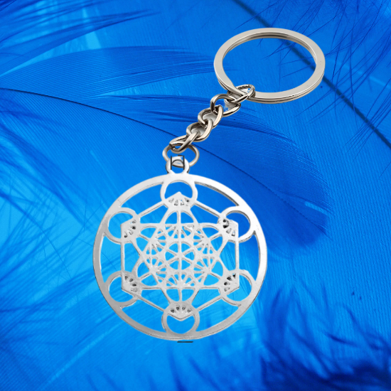 Imagen de CUBO Metatro o  ARCANGEL METATRON Curado En Anillo o Espanta Espiritus o Llavero o Pulsera o Collar Alta  Durabilidad + 6 Modelos A Escoger Símbolo de Protección -X1-Lopi