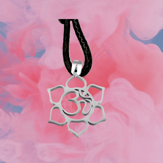 Imagen de Flor de Loto + Om Mediano o Grande o 3D (Meditacion Yoga ) Dije, Collar o LLavero+ 20 Modelos Para Escoger -x1om-Lopi-12V