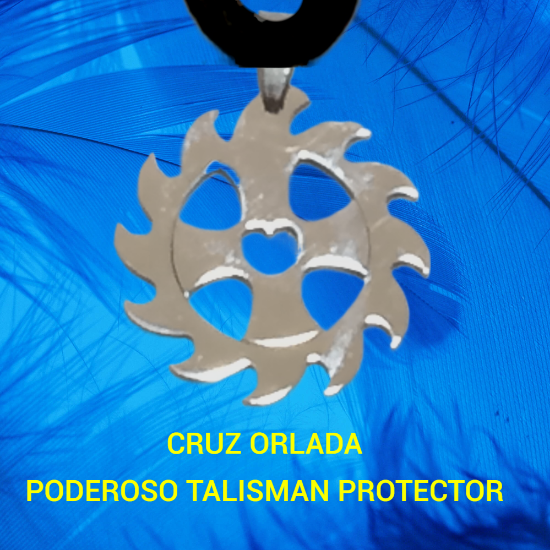 Imagen de 1 Cruz Orlada Acero Inoxidable Poderosisimo Talisman Protector  Curado e Intensionado, Alta Durabilidad En Collar o Llavero o en Alas de Angel x1-Lopi