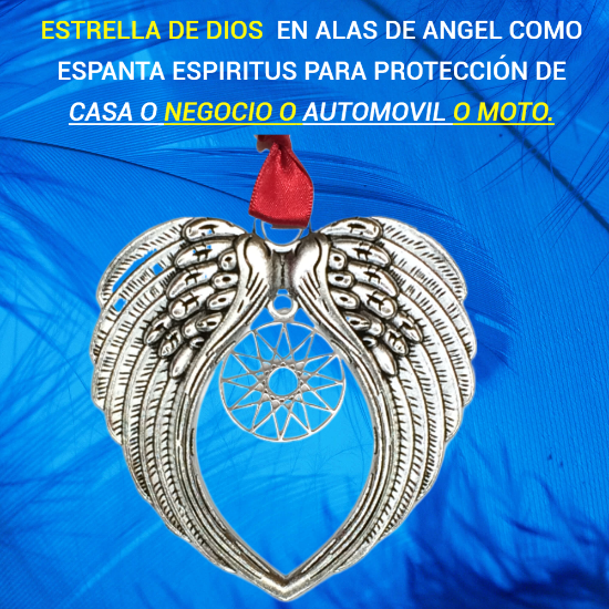 Imagen de 1 Dije Curado o Intensionado Estrella de 12 Puntas o Estrella de Dios 30x30mm el mas Completo y Poderoso Simbolo Protector de Acero Inoxidable en Pulsera, LLavero  o Collar-X1-Lopi