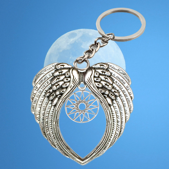 Imagen de 1 Dije Curado o Intensionado Estrella de 12 Puntas o Estrella de Dios 30x30mm el mas Completo y Poderoso Simbolo Protector de Acero Inoxidable en Pulsera, LLavero  o Collar-X1-Lopi