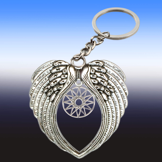 Imagen de 1 Dije Curado o Intensionado Estrella de 12 Puntas o Estrella de Dios 30x30mm el mas Completo y Poderoso Simbolo Protector de Acero Inoxidable en Pulsera, LLavero  o Collar-X1-Lopi
