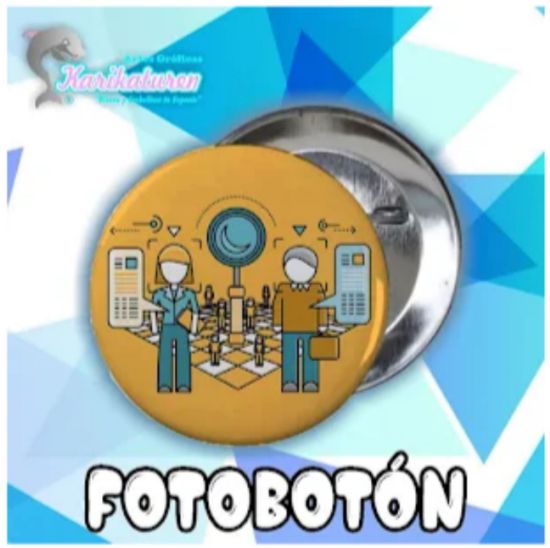 Imagen de Fotobotón personalizado
