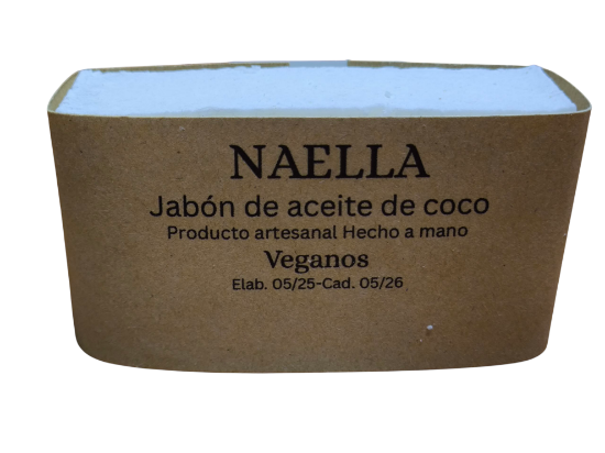 Imagen de Jabón artesanal de Tepezcohuite , Carbón activado y Aceite de coco (3 pzas de 100g c/una)