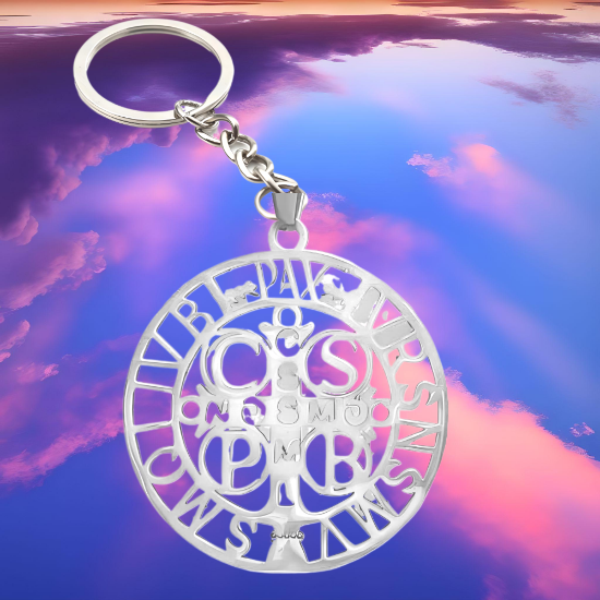 Imagen de Poderoso Talisman Amuleto de Protección (Cruces) Cruz de San Benito o Cruz Orlada o Cruz Templaria o Cruz De Flamas Cruz o de Caravaca Etc.+De 10 Modelos a Escoger en Llavero, Collar o Pulsera x1-8P