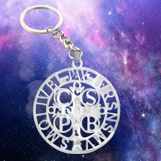 Imagen de Poderoso Talisman Amuleto de Protección (Cruces) Cruz de San Benito o Cruz Orlada o Cruz Templaria o Cruz De Flamas Cruz o de Caravaca Etc.+De 10 Modelos a Escoger en Llavero, Collar o Pulsera x1-8P