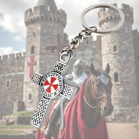 Imagen de Poderoso Talisman Amuleto de Protección (Cruces) Cruz de San Benito o Cruz Orlada o Cruz Templaria o Cruz De Flamas Cruz o de Caravaca Etc.+De 10 Modelos a Escoger en Llavero, Collar o Pulsera x1-8P