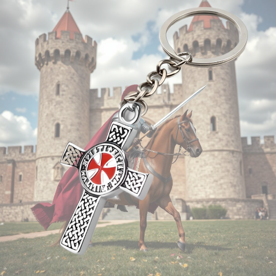 Imagen de Poderoso Talisman Amuleto de Protección (Cruces) Cruz de San Benito o Cruz Orlada o Cruz Templaria o Cruz De Flamas Cruz o de Caravaca Etc.+De 10 Modelos a Escoger en Llavero, Collar o Pulsera x1-8P