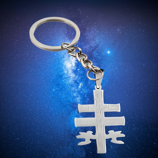 Imagen de Poderoso Talisman Amuleto de Protección (Cruces) Cruz de San Benito o Cruz Orlada o Cruz Templaria o Cruz De Flamas Cruz o de Caravaca Etc.+De 10 Modelos a Escoger en Llavero, Collar o Pulsera x1-8P