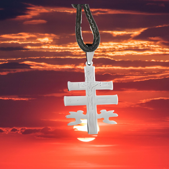 Imagen de Poderoso Talisman Amuleto de Protección (Cruces) Cruz de San Benito o Cruz Orlada o Cruz Templaria o Cruz De Flamas Cruz o de Caravaca Etc.+De 10 Modelos a Escoger en Llavero, Collar o Pulsera x1-8P