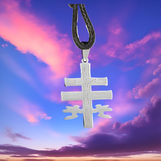 Imagen de Poderoso Talisman Amuleto de Protección (Cruces) Cruz de San Benito o Cruz Orlada o Cruz Templaria o Cruz De Flamas Cruz o de Caravaca Etc.+De 10 Modelos a Escoger en Llavero, Collar o Pulsera x1-8P