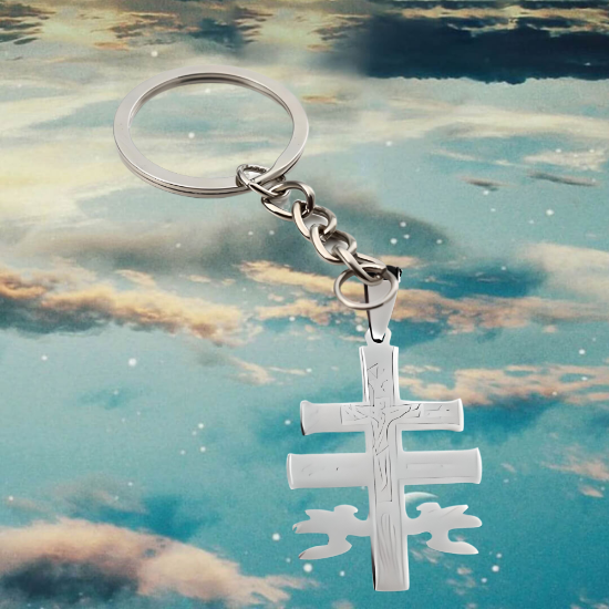 Imagen de Poderoso Talisman Amuleto de Protección (Cruces) Cruz de San Benito o Cruz Orlada o Cruz Templaria o Cruz De Flamas Cruz o de Caravaca Etc.+De 10 Modelos a Escoger en Llavero, Collar o Pulsera x1-8P