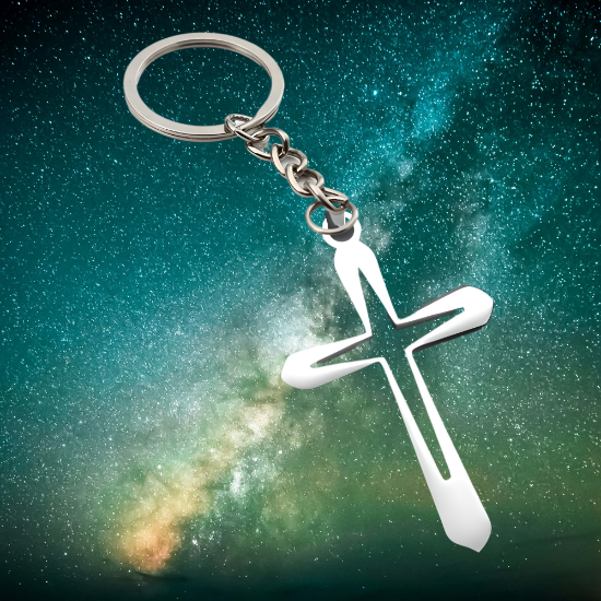 Imagen de Poderoso Talisman Amuleto de Protección (Cruces) Cruz de San Benito o Cruz Orlada o Cruz Templaria o Cruz De Flamas Cruz o de Caravaca Etc.+De 10 Modelos a Escoger en Llavero, Collar o Pulsera x1-8P