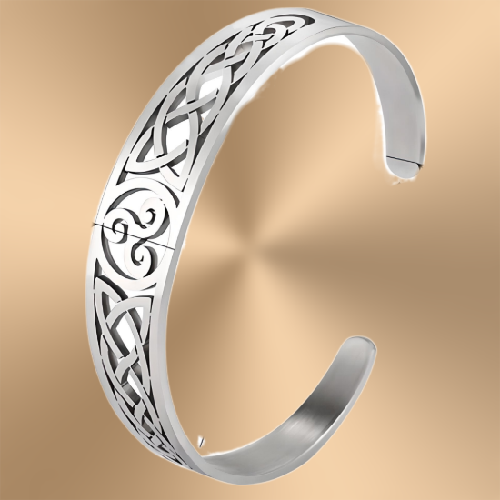 Imagen de 1 Dije o Anillo o Brazalete de Trisquel / Triskel Poderoso Talismán Amuleto Protector en Collar o Llavero o Anillo (+ de 12 Modelos a Escoger) x1-8p